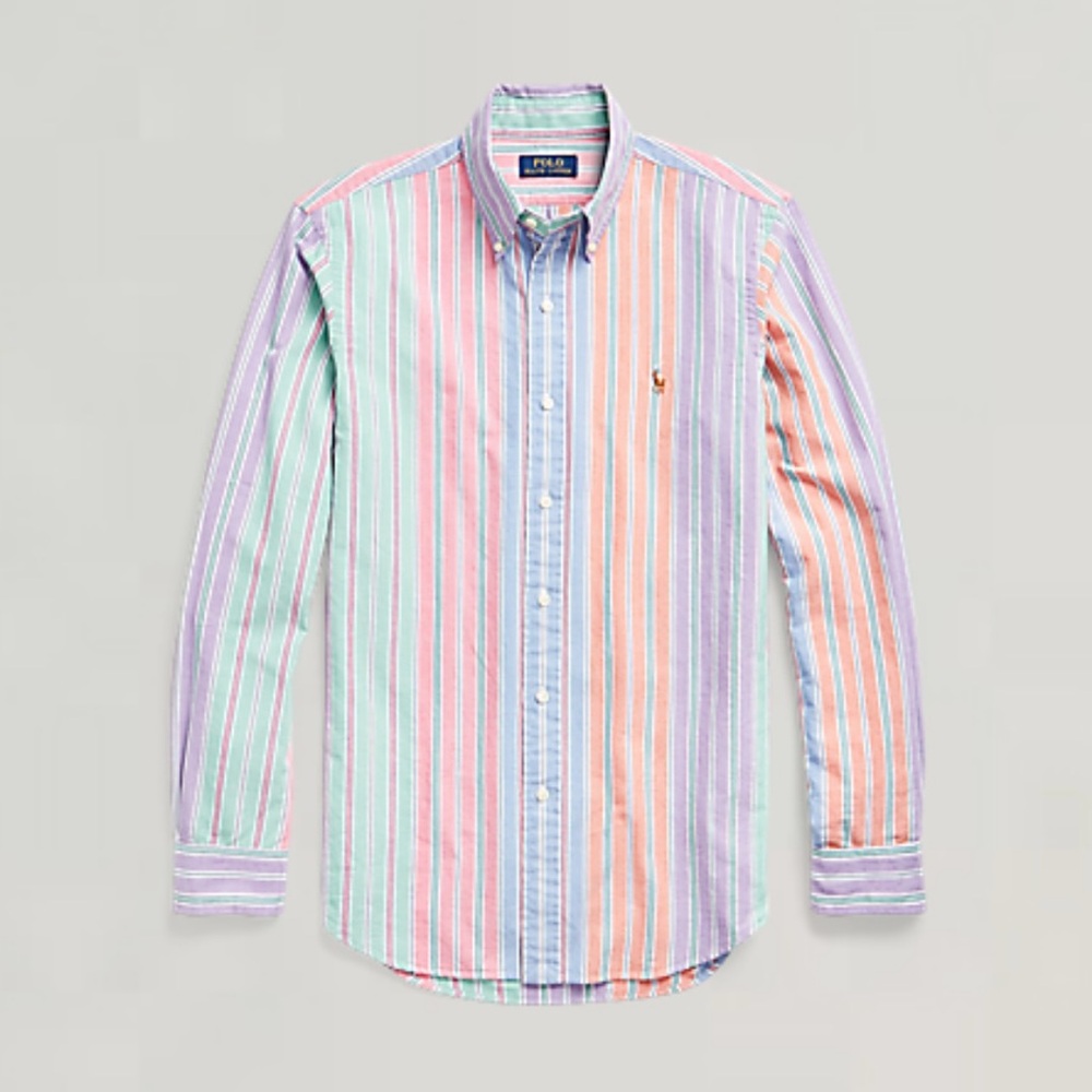 Ralph Lauren Classic fit striped Oxford shirt